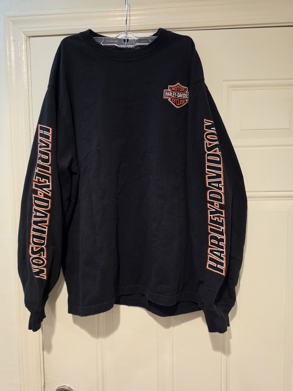 Harley-Davidson Black Long Sleeve Logo Tee
